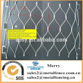 Malla de alambre de acero inoxidable tejida a mano / malla de alambre flexible del cable de acero inoxidable de protección animal